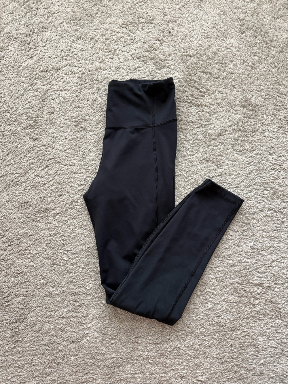 High-Waist Black Leggings